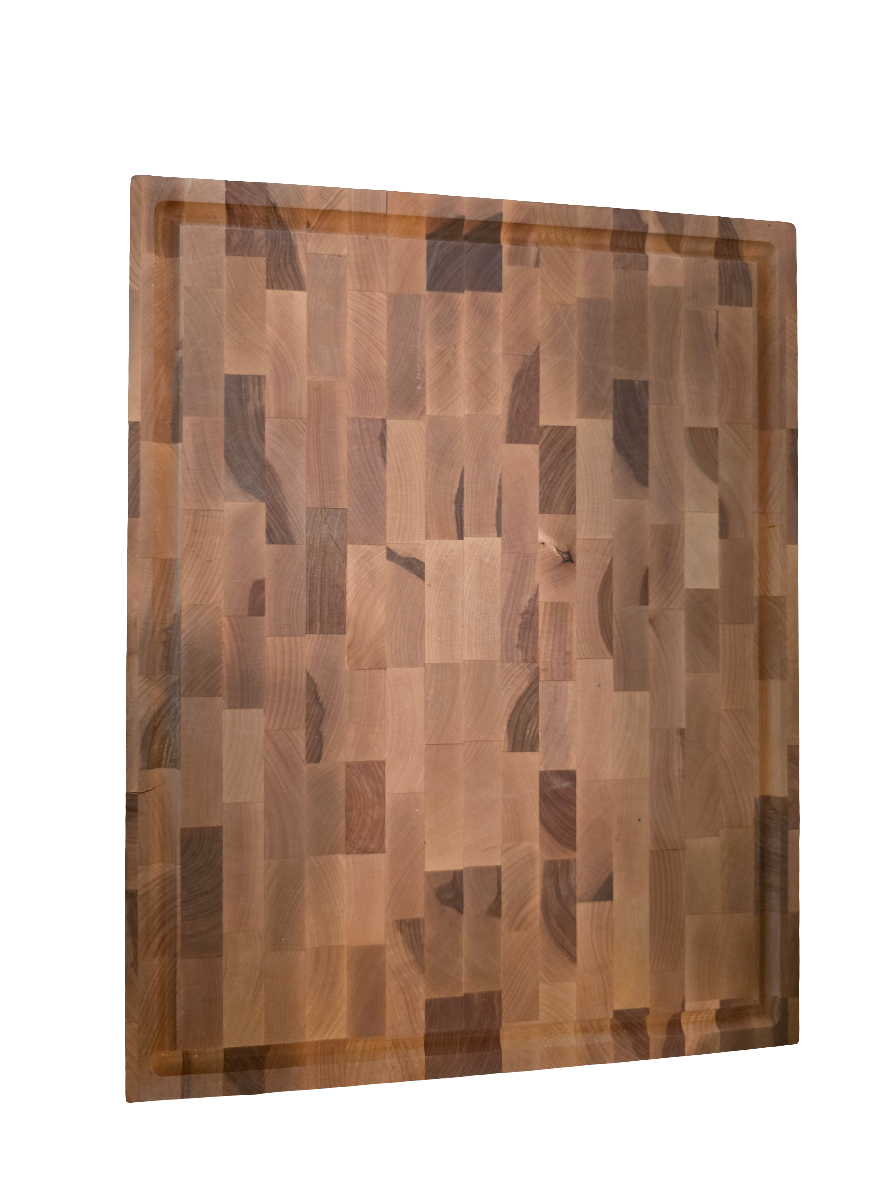 Wood For Chef Maple Wood Butcher Block Pro 19X15X1.5 -New with Damage