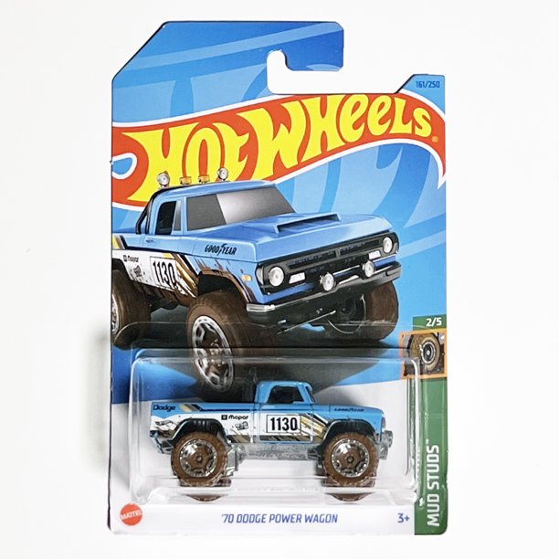 Hot Wheels '70 Dodge Power Wagon Mud Studs 2/5 161/250