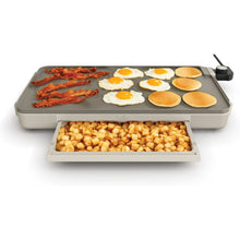 Load image into Gallery viewer, bella XL Ceramic Griddle with Warming Tray
