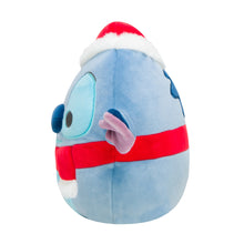 Load image into Gallery viewer, Squishmallows Stitch Wearing Santa Hat &amp; Scarf 8&quot; 2023 Disney Christmas Collection Stuffed Plush
