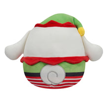 Load image into Gallery viewer, Squishmallows Cinnamoroll Wearing Elf Costume 8&quot; 2023 Sanrio Christmas Collection Stuffed Plush
