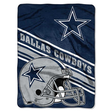 Load image into Gallery viewer, NFL Team Raschel Throw 60&quot;x80&quot; Assorted Teams Choose Your
