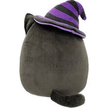 Load image into Gallery viewer, Squishmallows Autumn the Black Cat Wearing Witch Hat 16&quot; 2023 Halloween Collection Stuffed Plush
