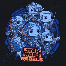 Load image into Gallery viewer, Funko Pop! Star Wars Rebels Men&#39;s Black T-Shirt - (XL)
