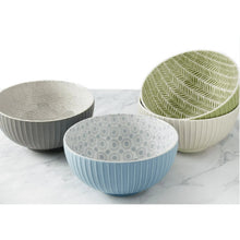 Load image into Gallery viewer, Denmark 4-piece All-Purpose Porcelain Bowl Set
