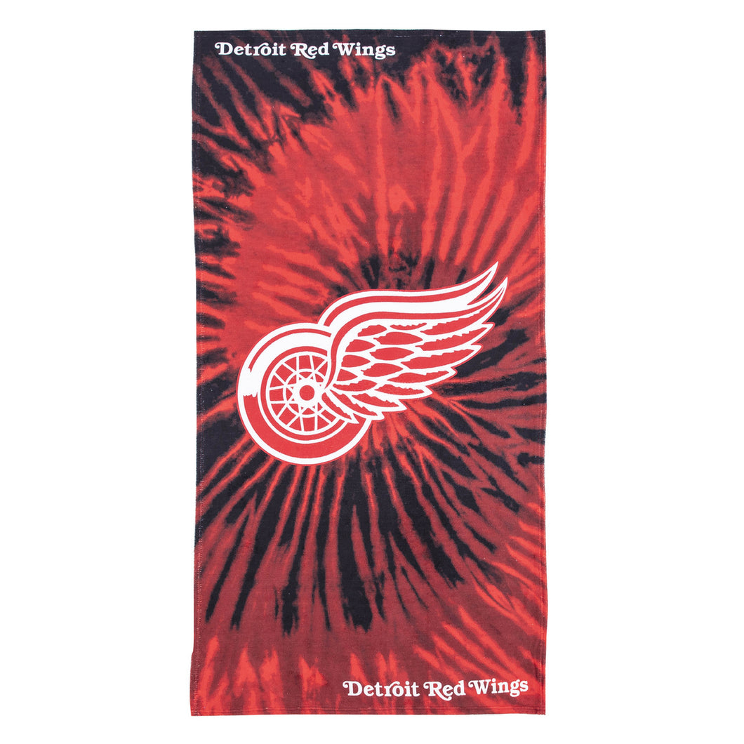 Detroit Red Wings Psychedelic Beach Towel 30