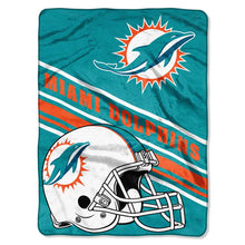 Load image into Gallery viewer, NFL Team Raschel Throw 60&quot;x80&quot; Assorted Teams Choose Your
