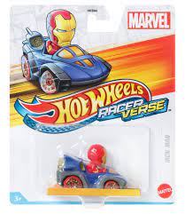 Hot Wheels RacerVerse Die-Cast Vehicle with Iron Man