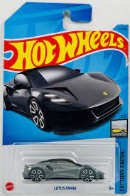 2023 Hot Wheels Lotus Emira (Black) Factory Fresh 3/5, 121/250