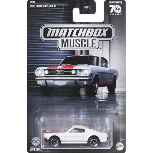 Matchbox 70 Years Matchbox Muscle 1966 Ford Mustang GT 1:64 Scale - walk-of-famesports