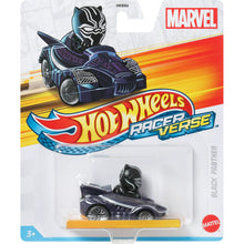 将图片加载到图库查看器，Hot Wheels RacerVerse Die-Cast Vehicle with Black Panther - walk-of-famesports

