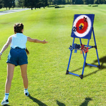 将图片加载到图库查看器，Axe Throwing Bristle Target with 8 Throwing Axes Set - Open Box
