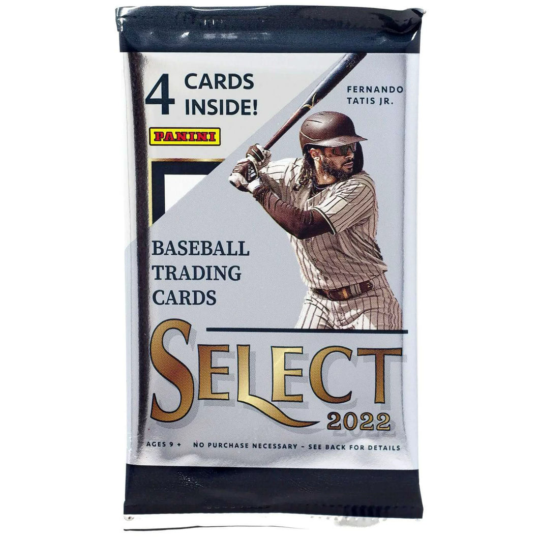 2022 Panini Select Baseball Trading Cards Factory Sealed Pack