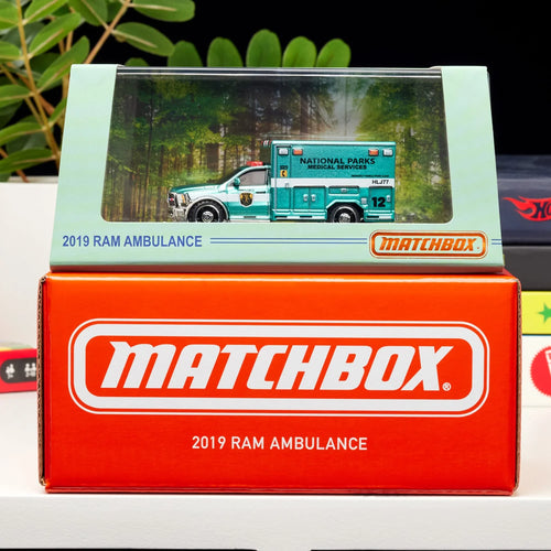 Matchbox Collectors Matchbox 2019 Ram Ambulance - walk-of-famesports