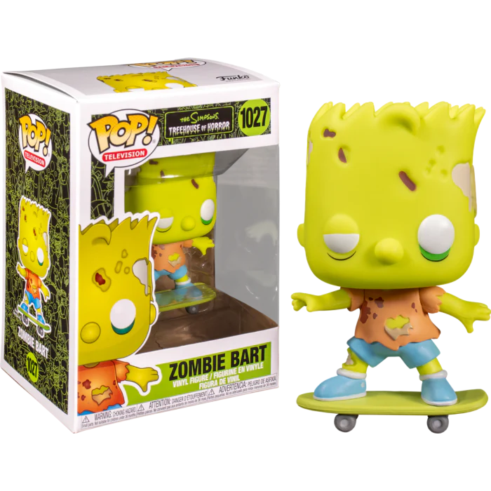 Funko Pop! The Simpson Treehouse of Horror #1027 Zombie Bart