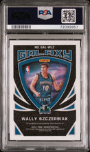 Load image into Gallery viewer, 2020 PANINI OBSIDIAN #GALWLZ Wally Szczerbiak Galaxy Autographs /49 PSA 9 Mint POP
