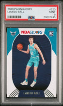 Load image into Gallery viewer, 2020-21 Panini NBA Hoops Lamelo Ball Base Rookie #223 RC PSA 9 - Hornets
