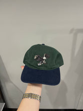 将图片加载到图库查看器，Travis Scott Birds in the Trap Bird Washed Denim Hat Green
