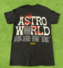 Load image into Gallery viewer, Travis Scott Astroworld Tour Wish You Were Here Tee Black
