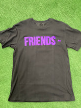 将图片加载到图库查看器，Vlone Friends T-Shirt Black Purple
