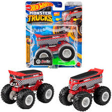 Load image into Gallery viewer, 2023 Hot Wheels Monster Trucks DragBus Freestyle Wreckers 1:64 Diecast Vehicle
