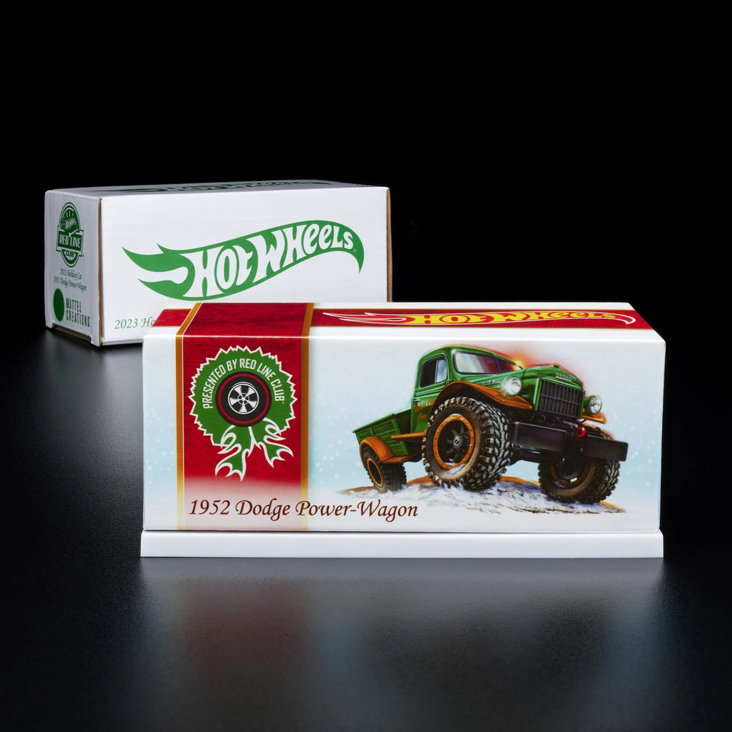 Hot Wheels Collectors RLC Exclusive Holiday 1952 Dodge Power-Wagon