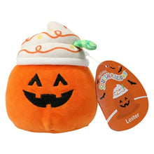 Load image into Gallery viewer, Squishmallows Lester the Pumpkin Latte 4.5&quot; Halloween Collection 2023 Stuffed Plush
