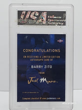 Load image into Gallery viewer, 2000 Just Imagine 2k Barry Zito Auto Rookie #NNO 8.5 NM-MT
