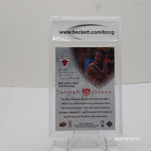 Load image into Gallery viewer, 2009 Upper Deck Michael Jordan MJ Legacy Collection Gold #22 BCCG 10 GEM Mint
