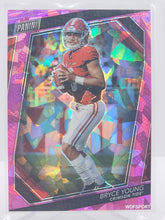 Load image into Gallery viewer, Bryce Young 26/75 2023 Panini VIP Pink Cracked Ice #62 Alabama
