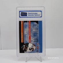 将图片加载到图库查看器，1999 Edge Odyssey Donovan McNabb #112 Philadelphia Eagles PGS 9 Mint

