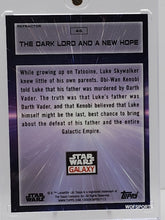 Load image into Gallery viewer, 2022 Topps Chrome Star Wars Galaxy #46 The Dark Lord and a New Hope
