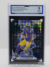 تحميل الصورة إلى عارض المعرض، 2022 Panini Mosaic Genesis Mosaic #111 Allen Robinson II ISA 9 Mint
