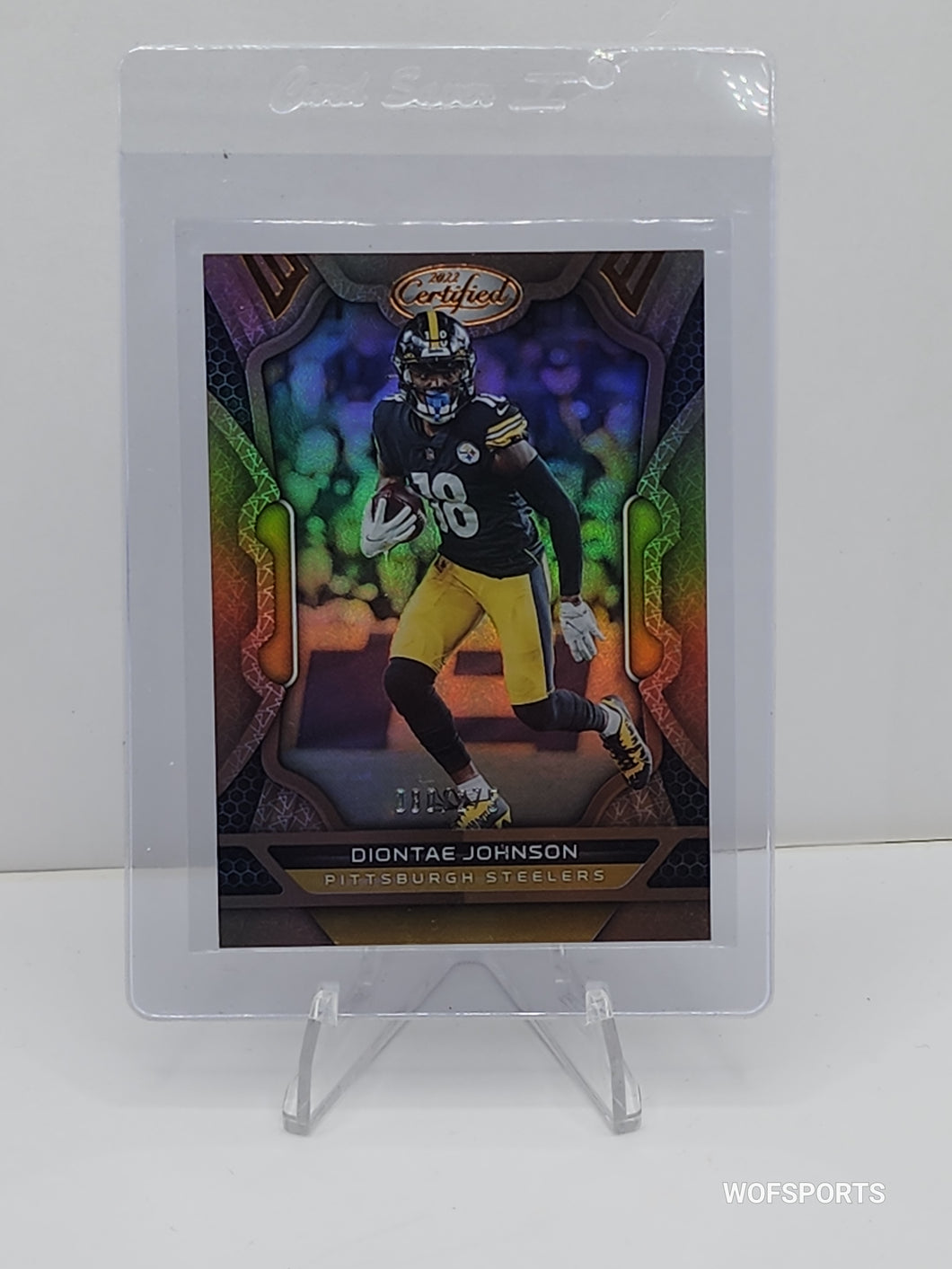 2022 Panini Certified Diontae Johnson #83 Mirror Bronze /275 Steelers