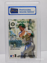 将图片加载到图库查看器，1997 Circa Mark McGwire #7 PGS 8.5 NM-MT Oakland Athletics
