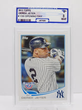 تحميل الصورة إلى عارض المعرض، يوم افتتاح بطولة البيسبول Topps لعام 2013 #150 Derek Jeter Parish 8
