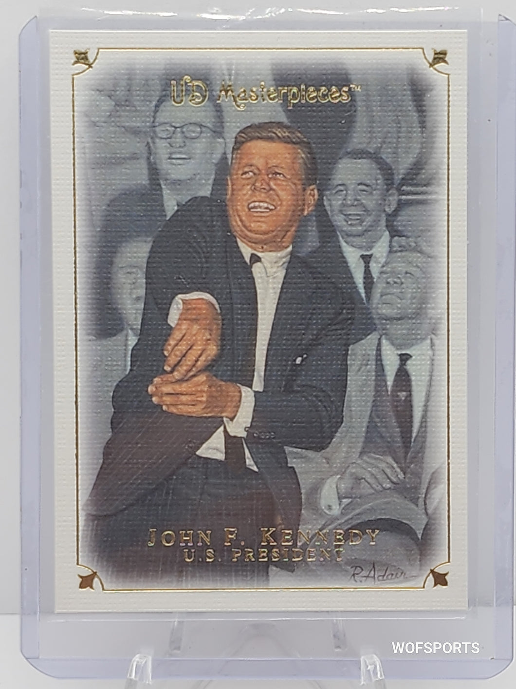 John F. Kennedy 2007 Ud Masterpieces 47