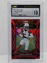 Load image into Gallery viewer, 2022 Panini Certified Mirror Red Marquise Brown #7 CSG Arizona Cardinals
