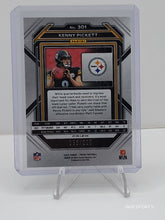 Load image into Gallery viewer, Kenny Pickett 2022 Panini Prizm #301 Rookie Purple Cracked Ice /225 RC SP Pittsburgh Steelers
