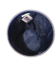 Load image into Gallery viewer, Baum-Essex Jumbo Round Fabric Laundry Hamper Size 18in D × 24in H
