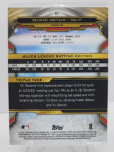 Load image into Gallery viewer, 2019 Topps Triple Threads Amethyst Shohei Ohtani #87 Angels #&#39;d 87/299
