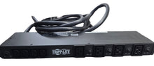 将图片加载到图库查看器，Tripp Lite Basic PDU, 30A, 20 Outlets (16 C13 &amp; 4 C19), 200/208/240V, L6-30P Input, 15&#39; Cord, 1U Rack-Mount Power, 5 Year Warranty (PDU1230)
