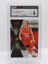 Load image into Gallery viewer, 2014 Upper Deck SPx Basketball #46 STEPHEN CURRY Davidson Wildcats MINT CSG 9
