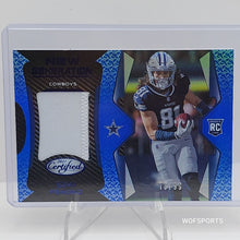 Load image into Gallery viewer, 2021 Certified New Generation Jerseys Mirror Blue /99 Simi Fehoko Rookie RC
