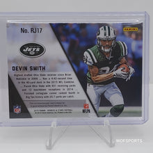 将图片加载到图库查看器，2013 Panini Rookies &amp; Stars #/99 Devin Smith Jersey RC #RJ17 New York Jets
