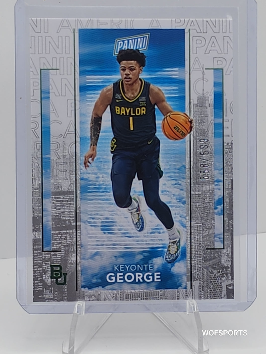 2023 Panini National Convention Keyonte George #BK10 #/599 Silver Pack Promo