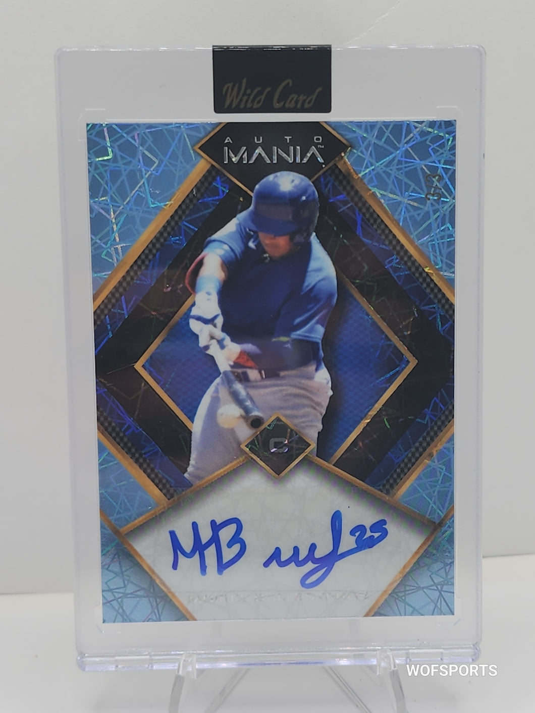 2023 Wild Card Auto Mania 3/3 Moises Ballesteros #AM-D56 Chicago Cubs