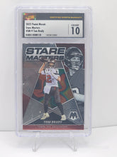 Load image into Gallery viewer, 2022 Panini Mosaic Tom Brady Stare Master #SM-9 Tampa Bay Buccaneers CSG 10 Gem Mint
