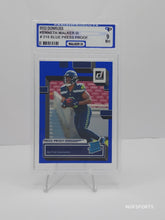 Load image into Gallery viewer, 2022 Panini Donruss Blue Press Proof Kenneth Walker III #318 Seattle Seahawks Parish 9 Mint
