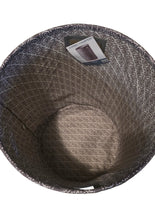 Load image into Gallery viewer, Baum-Essex Jumbo Round Fabric Laundry Hamper Size 18in D × 24in H
